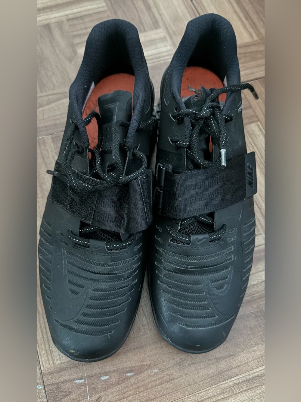 Men's Black Nike Romaleos 3 Weightlifting Shoes